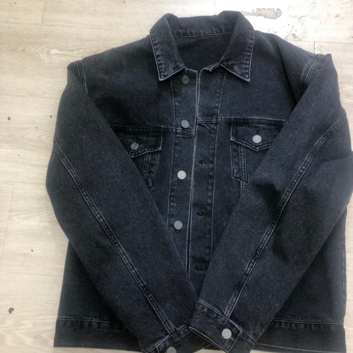 브랜디드 흑청 트러커자켓 2XL 110 상품이미지2