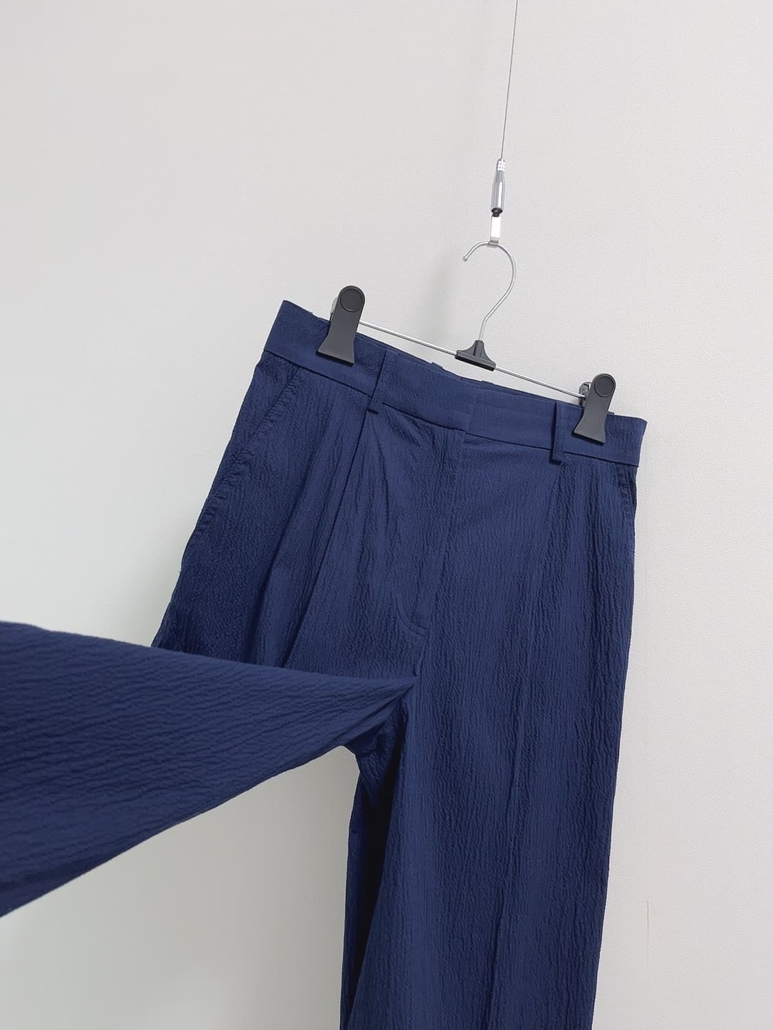 코스 네이비 시어서커 팬츠 상품이미지4