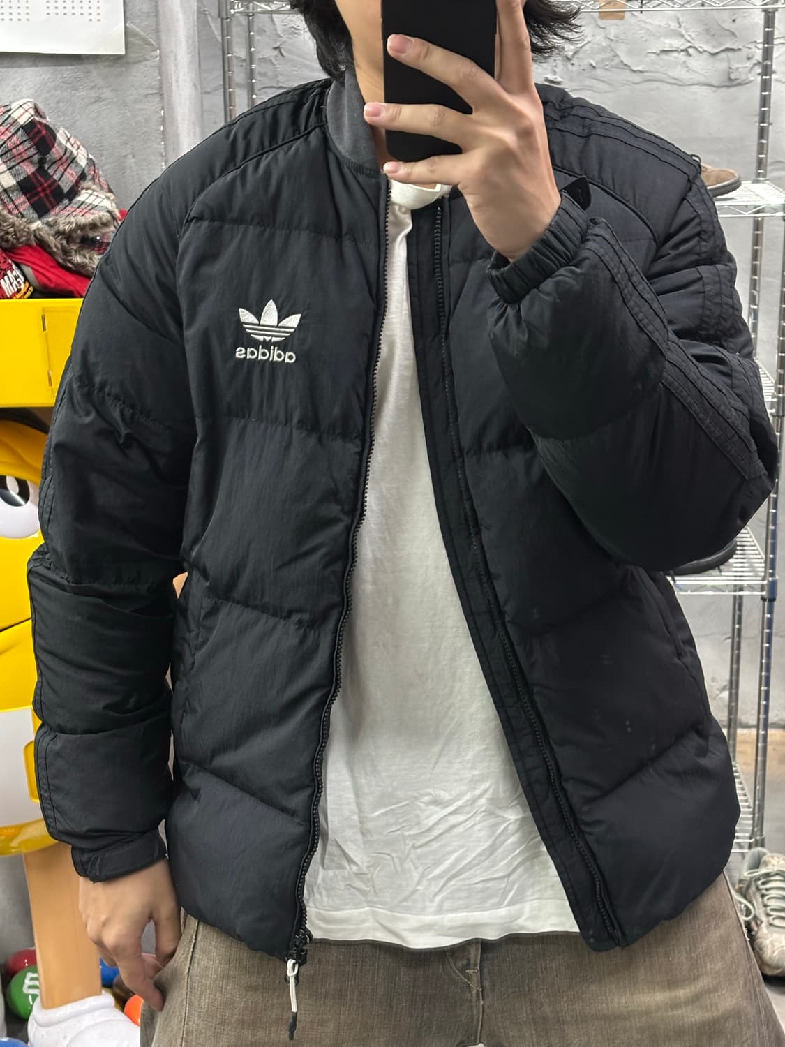 아디다스 슈퍼스타 다운 패딩 상품이미지8