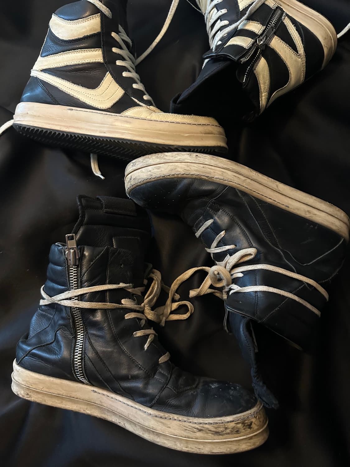 릭오웬스 지오바스켓 블랙 스니커즈 상품이미지2