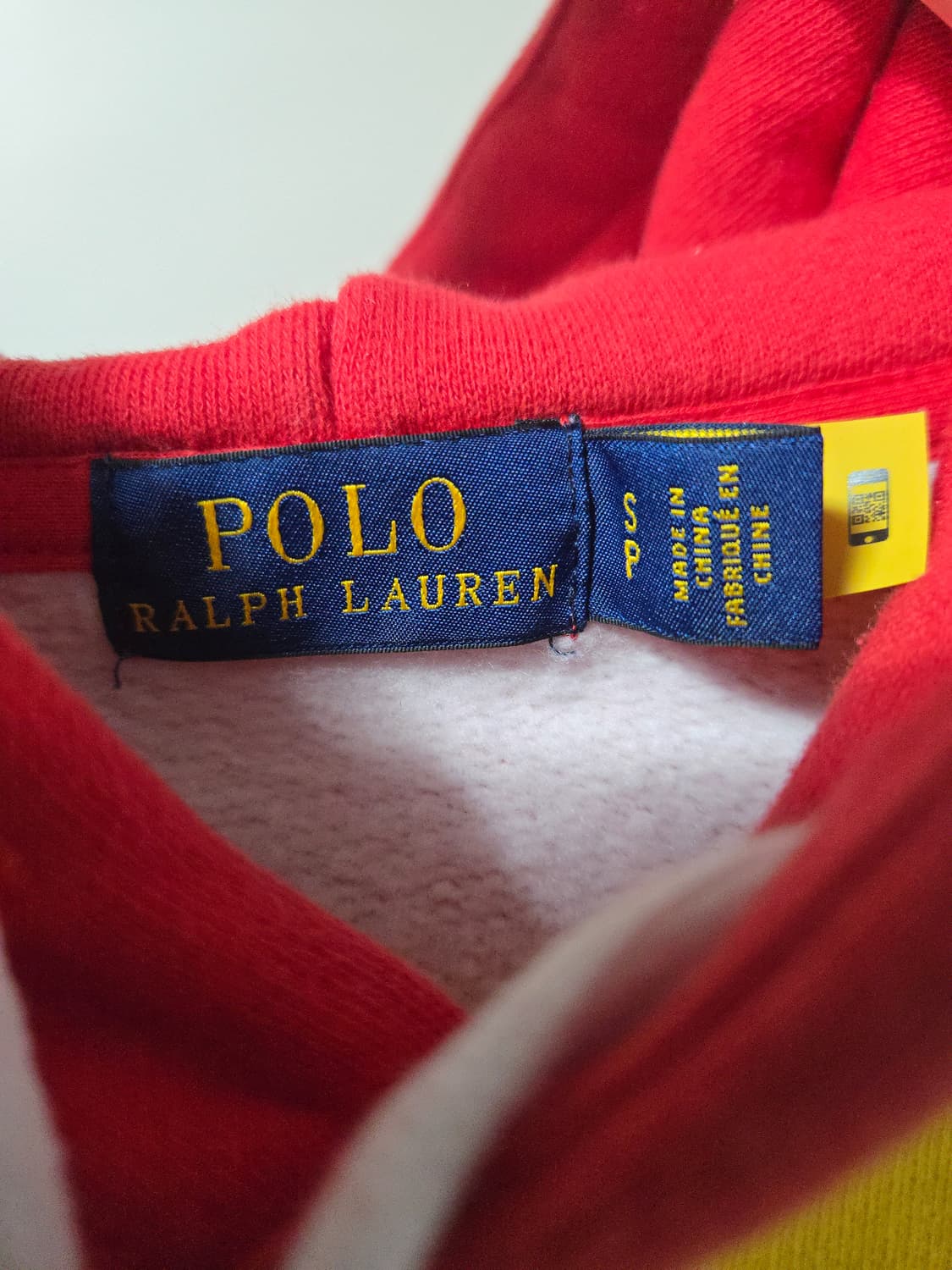 폴로 POLO 여성 레인보우 팝 후드티 안감 기모 55 160/84A 상품이미지3