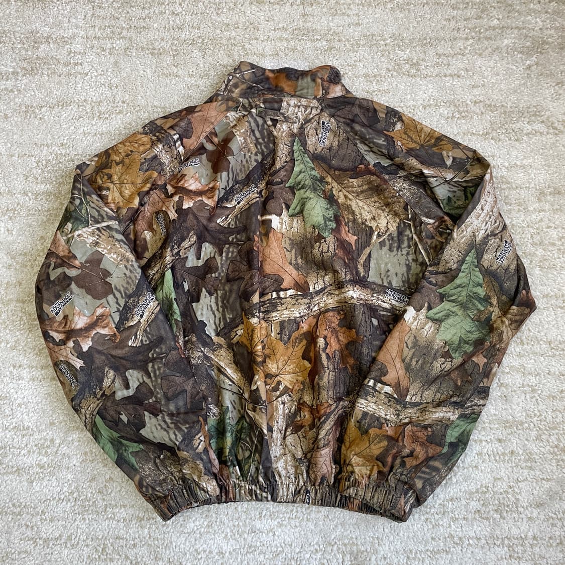 [L] 리얼트리 카모 패턴 윈드브레이커 바람막이 상품이미지4