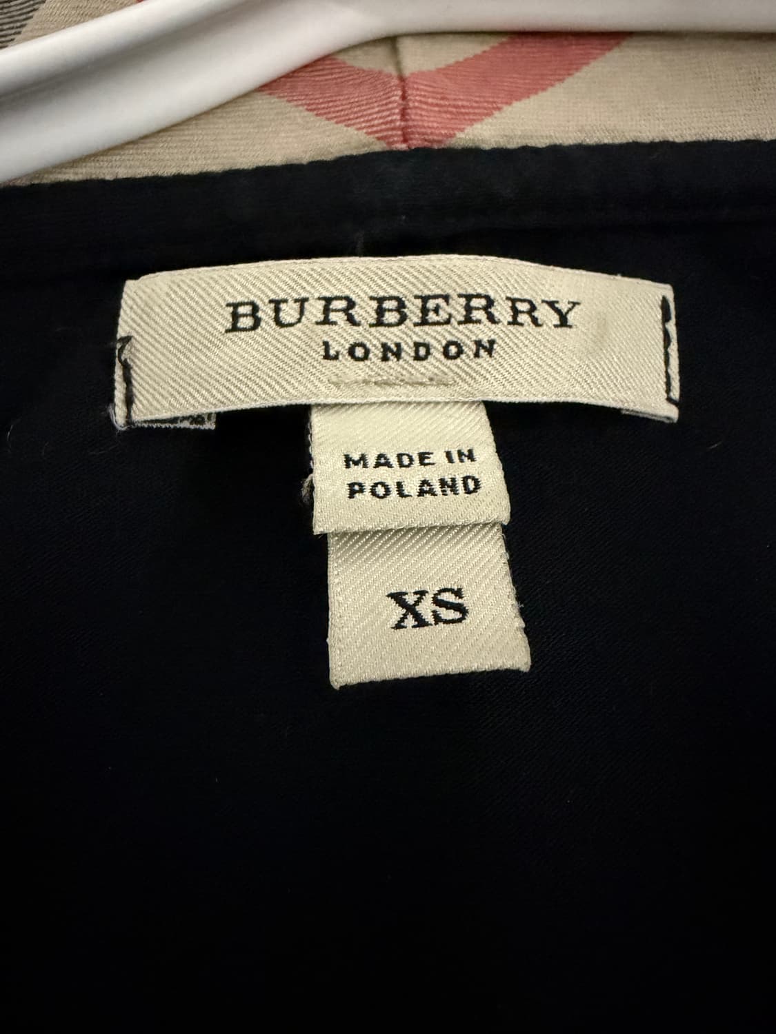 버버리 슬림 후드 롱 슬리브 상품이미지4