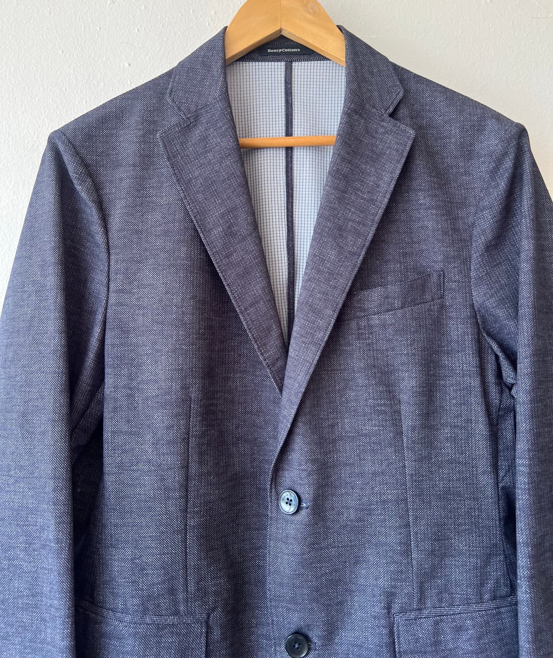 헨리코튼 남성 보카시네이비 간절기자켓 상품이미지2