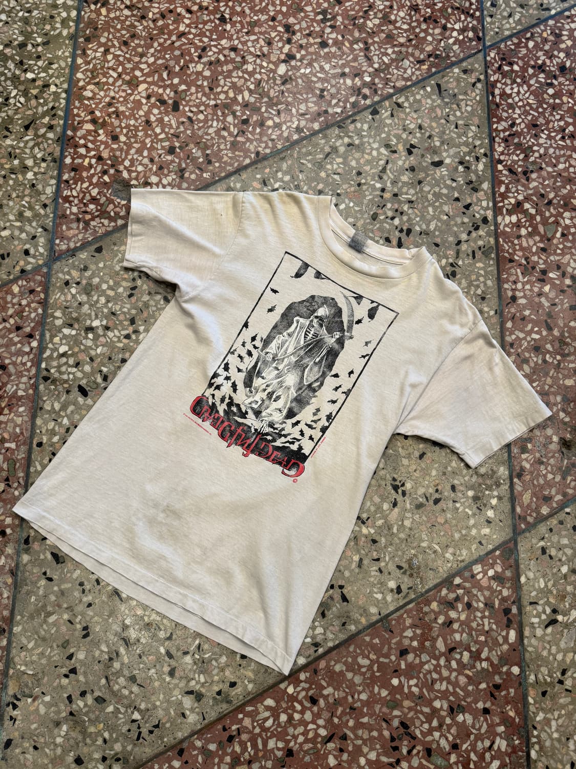 80s 그레이트풀 데드 Fall Tour 티셔츠 (L) 상품이미지2