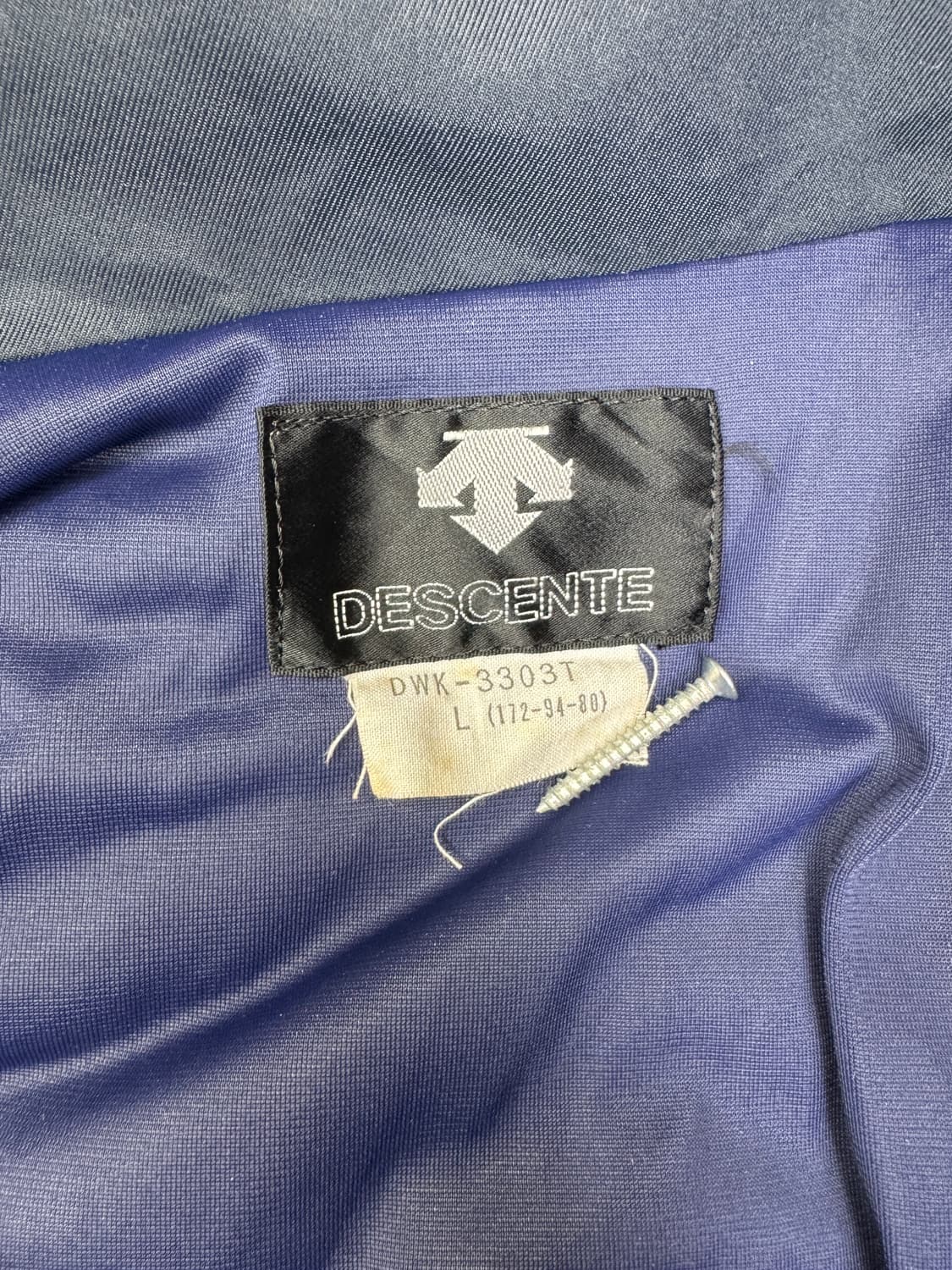 빈티지 90s 데상트 DESCENTE 나일론 봄버자켓 L 상품이미지3