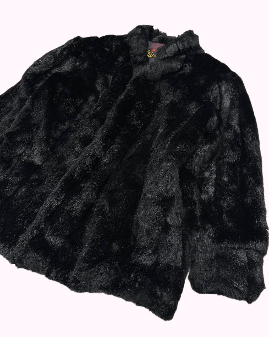 black stripe fur jacket 상품이미지2
