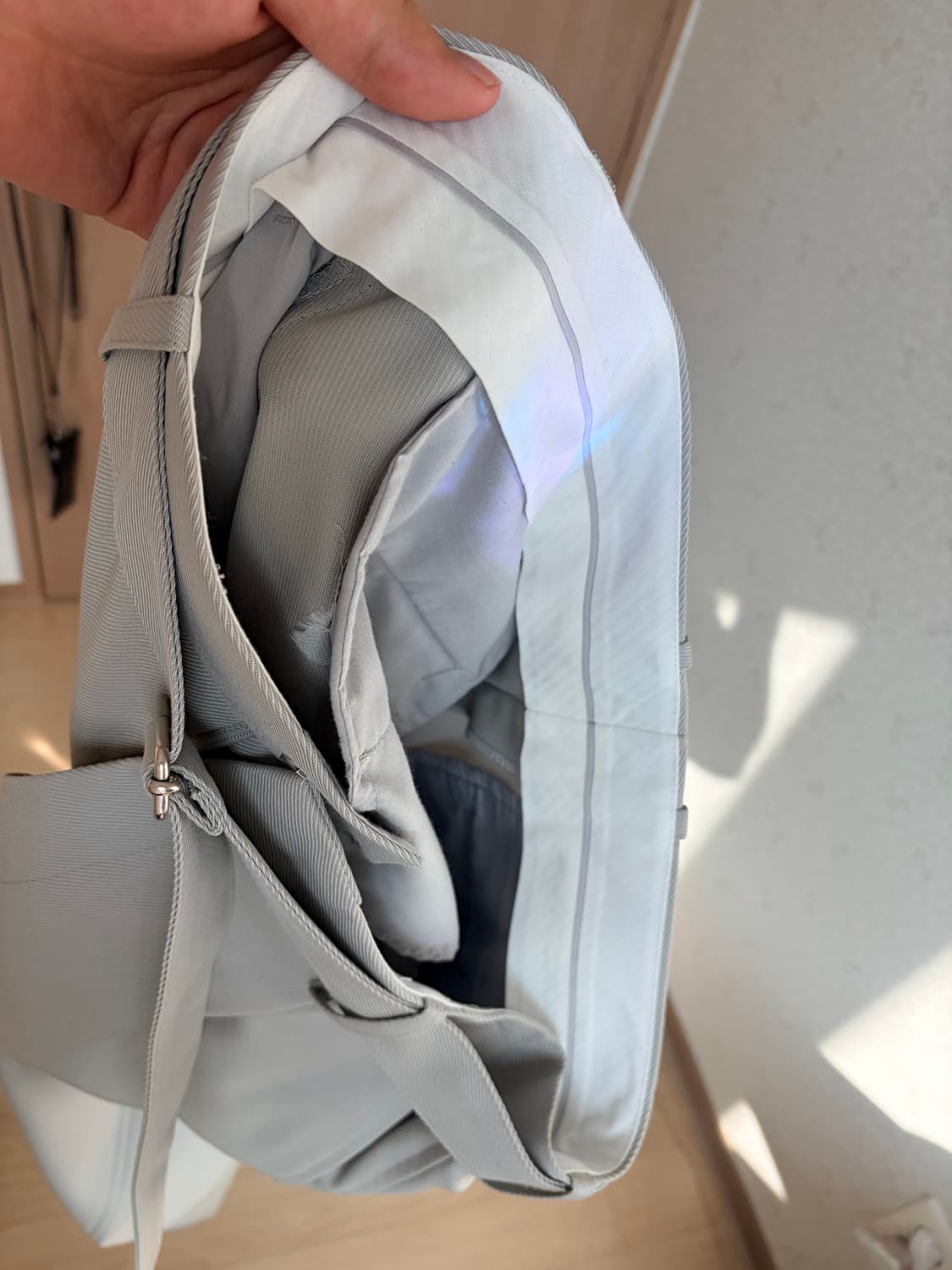 솔리드옴므 트윌원단 카키그레이 셋업 50/50 상품이미지9