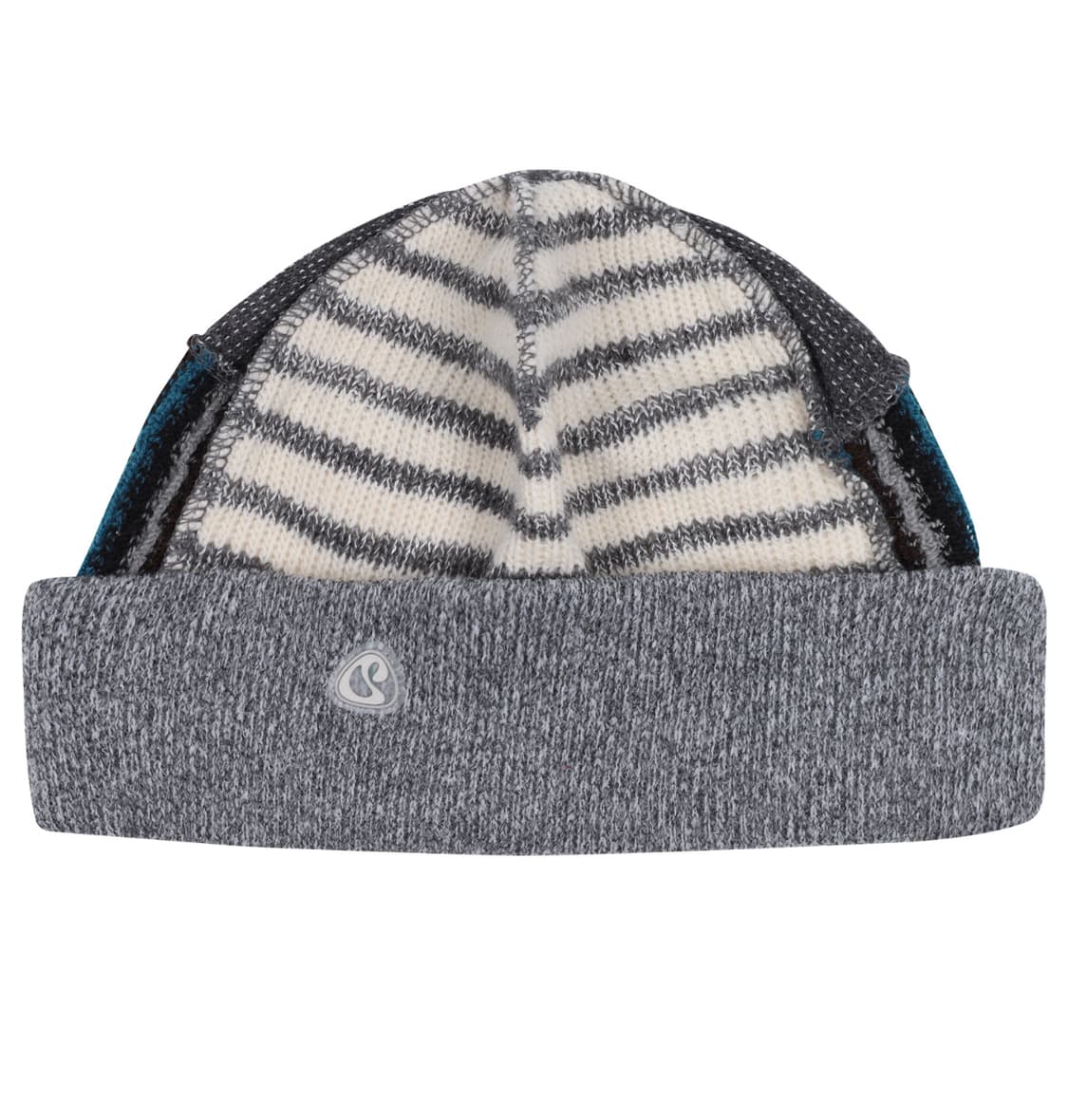 코이세이오 coyseio 패치워크 비니 그레이 상품이미지1