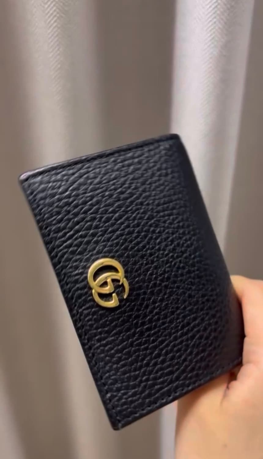 구찌gg마몽 반지갑 블랙(옷교신 가능) 상품이미지3
