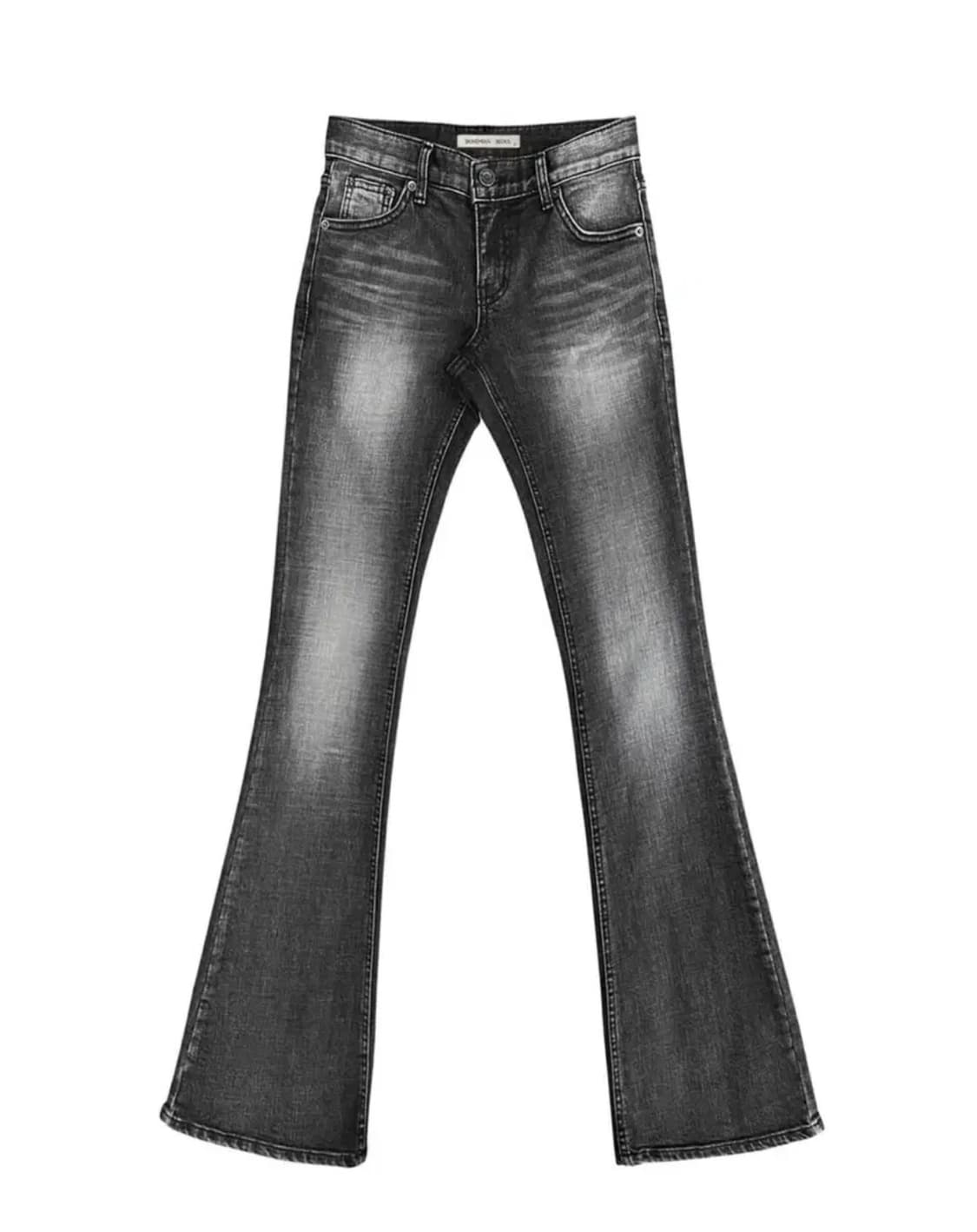 보헤미안서울 부츠컷 데님 팬츠 / 그레이 상품이미지1