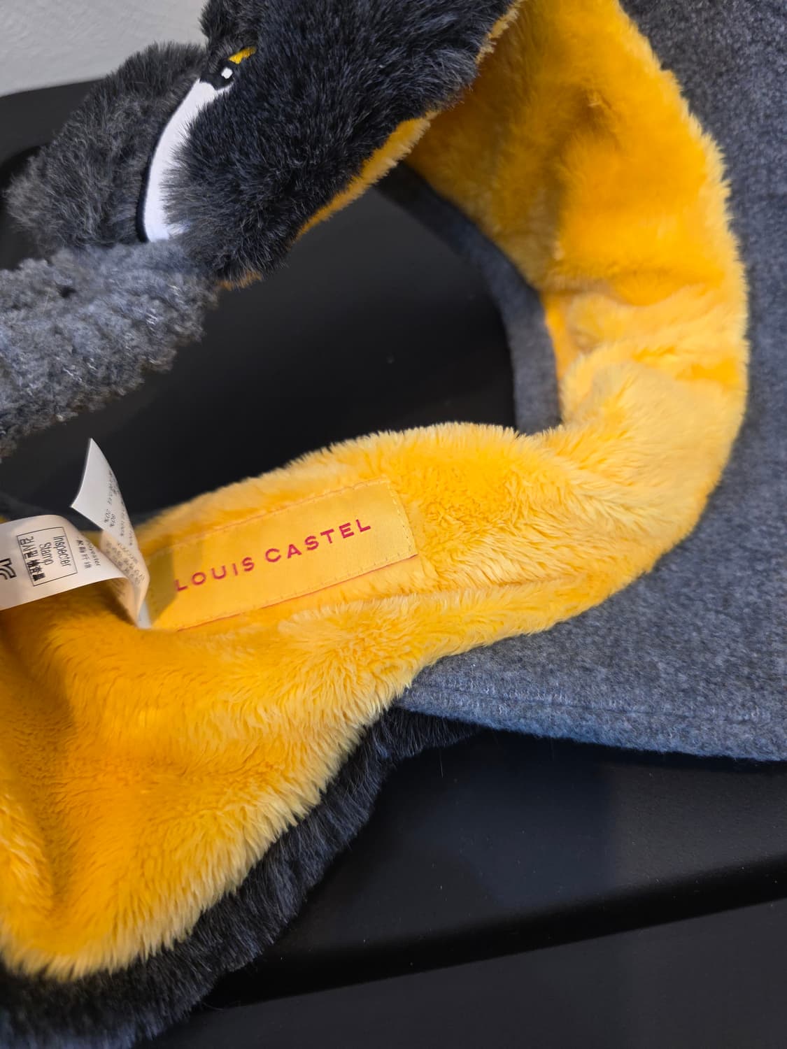 루이 카스텔 퍼 배색  윈터썬캡 골프모자 상품이미지5