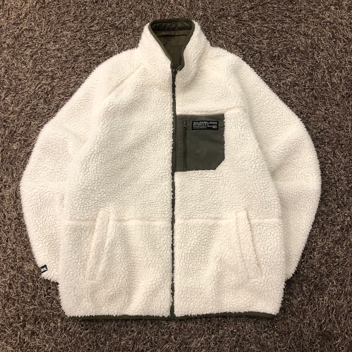 M 디키즈 공용 리버시블 플리스 자켓 상품이미지1