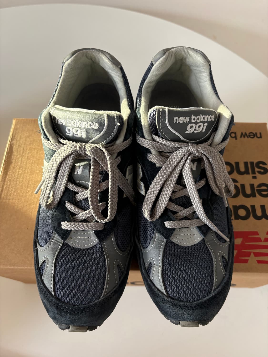 뉴발란스 991 메이드인uk navy 240 상품이미지2