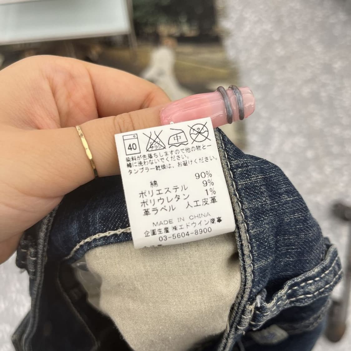 랭글러 올드스쿨 레트로 빈티지 데님 버뮤다팬츠 32인치 C12202 상품이미지7