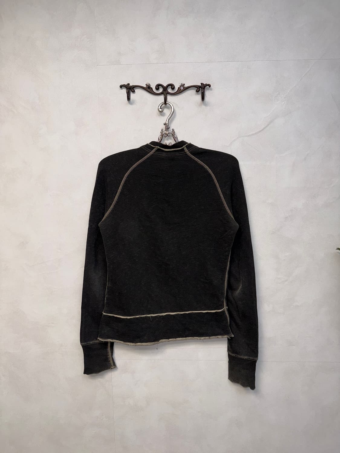 DIESEL washing charcoal cotton zipup 상품이미지4