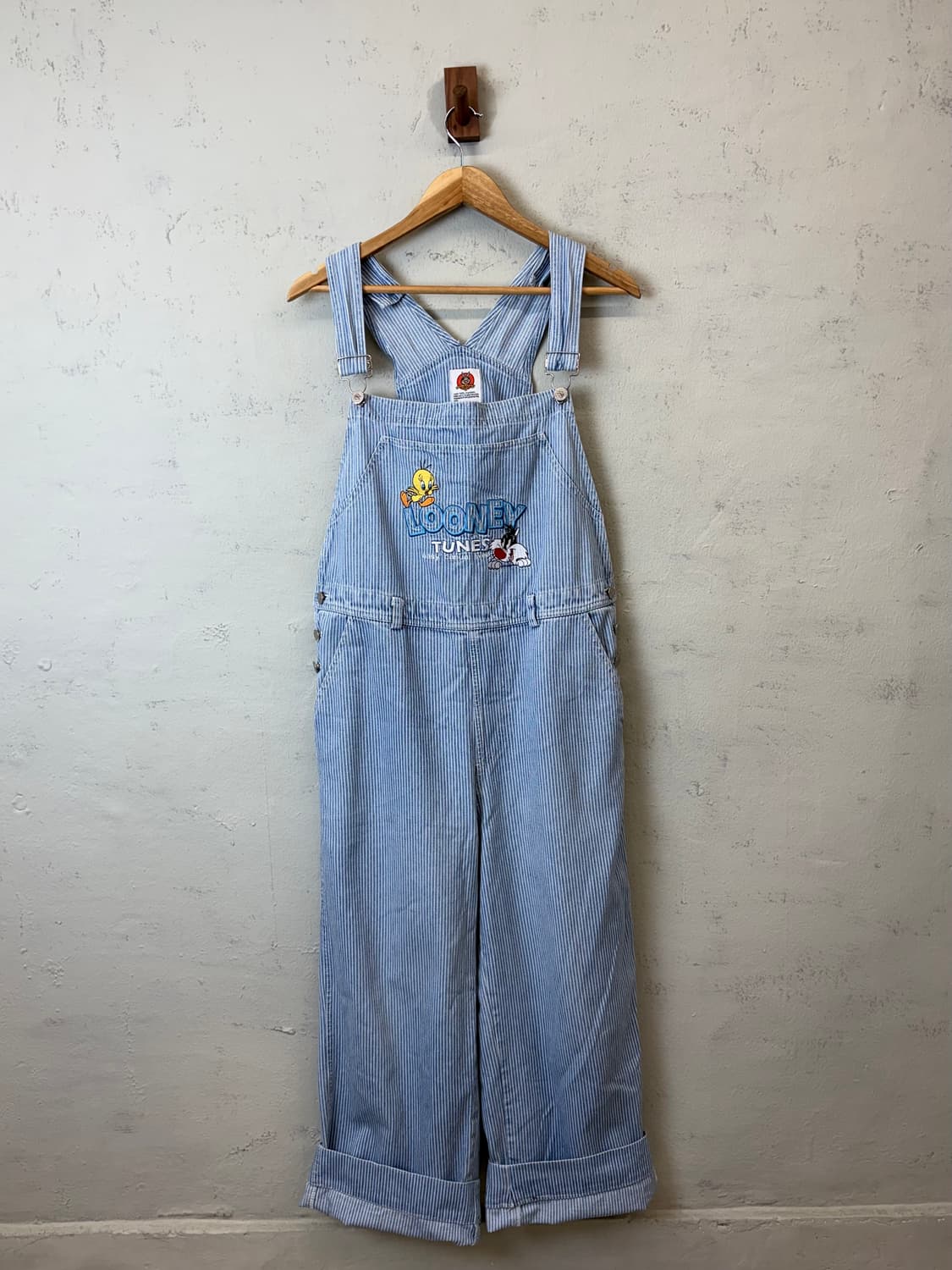 워너브로스 루니툰즈 빈티지 트위티 히코리 오버롤 상품이미지2