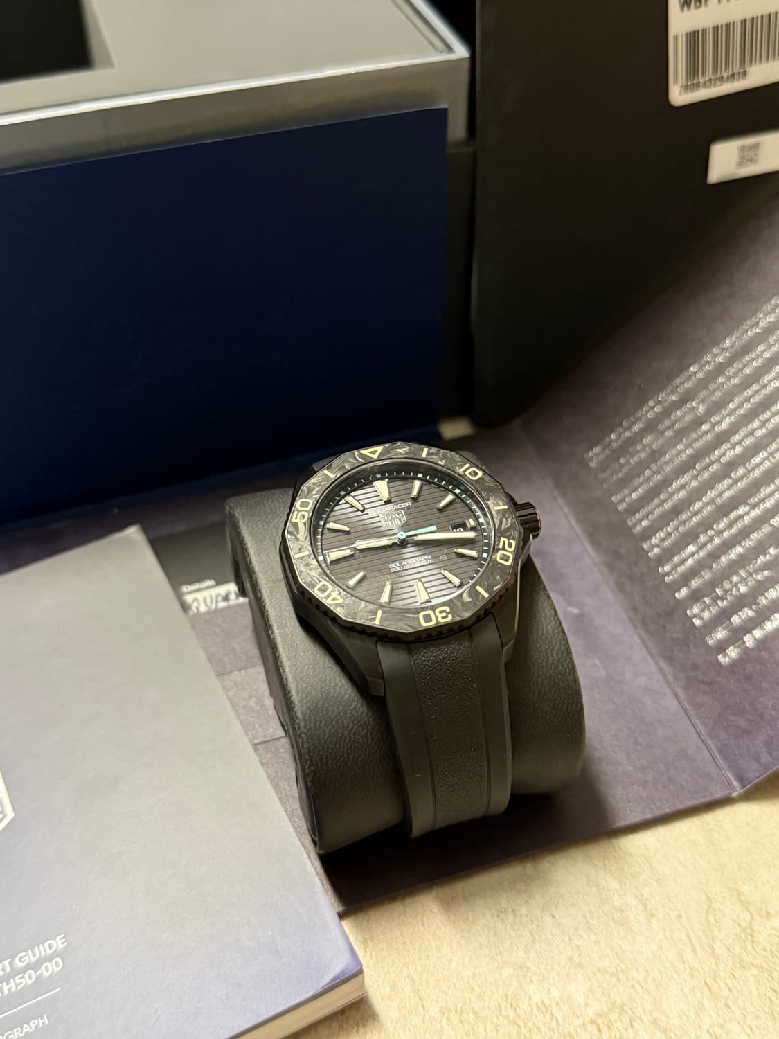 태그호이어 아쿠아레이서 프로페셔널 200 솔라그래프 WBP1112 상품이미지7