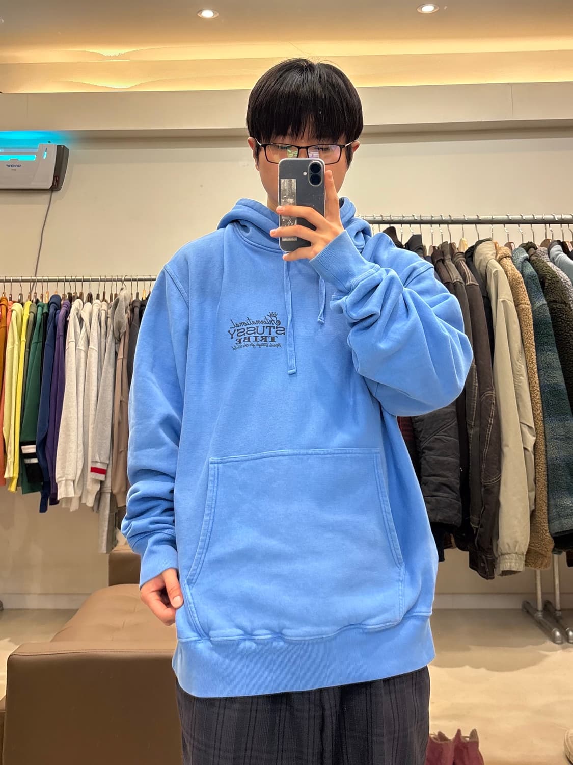 스투시 트라이비 후드티 상품이미지8