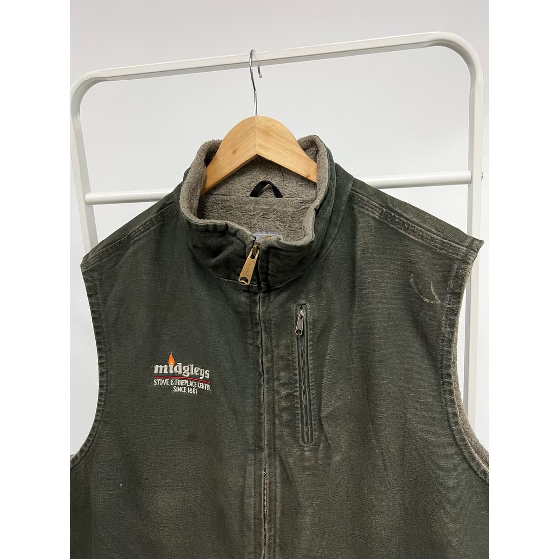 빈티지 칼하트 쉐르파 베스트 상품이미지2