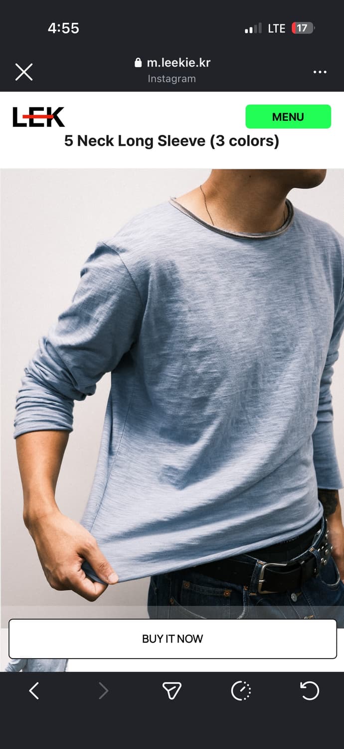 LEK 롱슬리브 상품이미지2