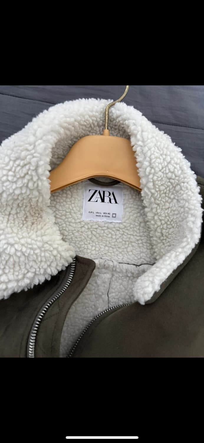 ZARA 무스탕 자켓 상품이미지2