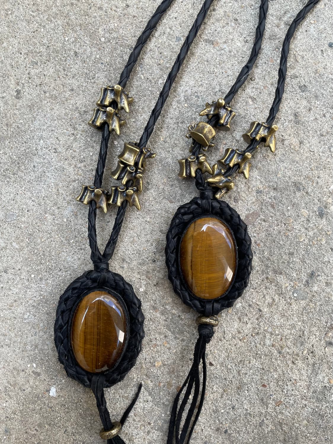 vkei leather necklace 상품이미지2