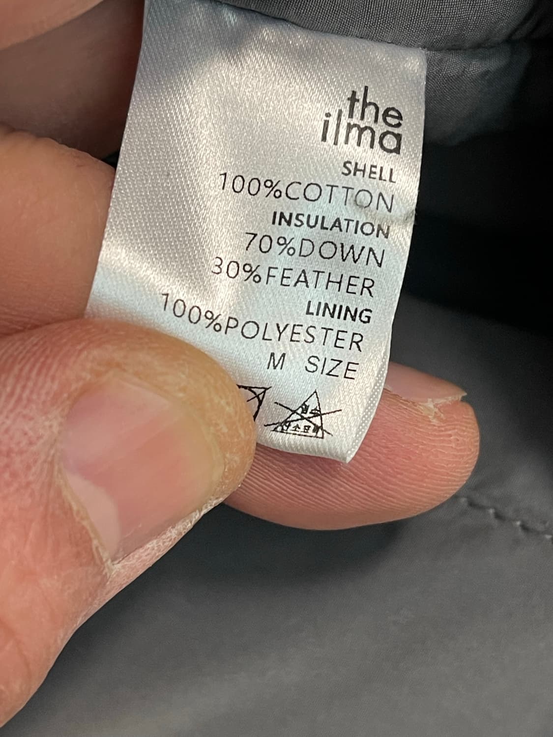 더 일마(THE ILMA) 리버시블 덕다운 자켓M 상품이미지6