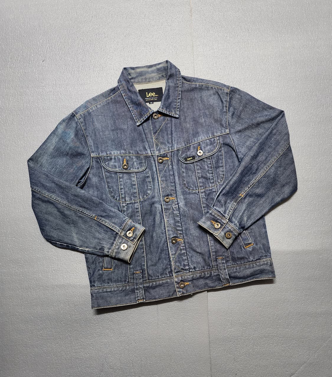 빈티지 90's Lee 데님 트러커 자켓 상품이미지1