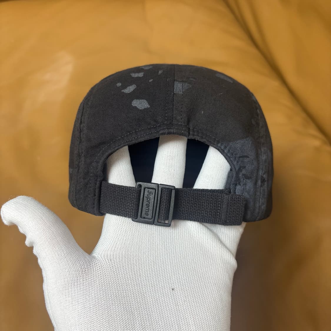 슈프림 캠프캡 모자 박스로고 21ss 오버다이드 카모 블랙 상품이미지8