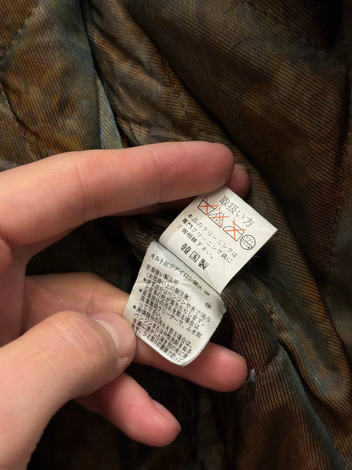 L) Sheepskin Padded Leather Bomber Jacke 상품이미지9