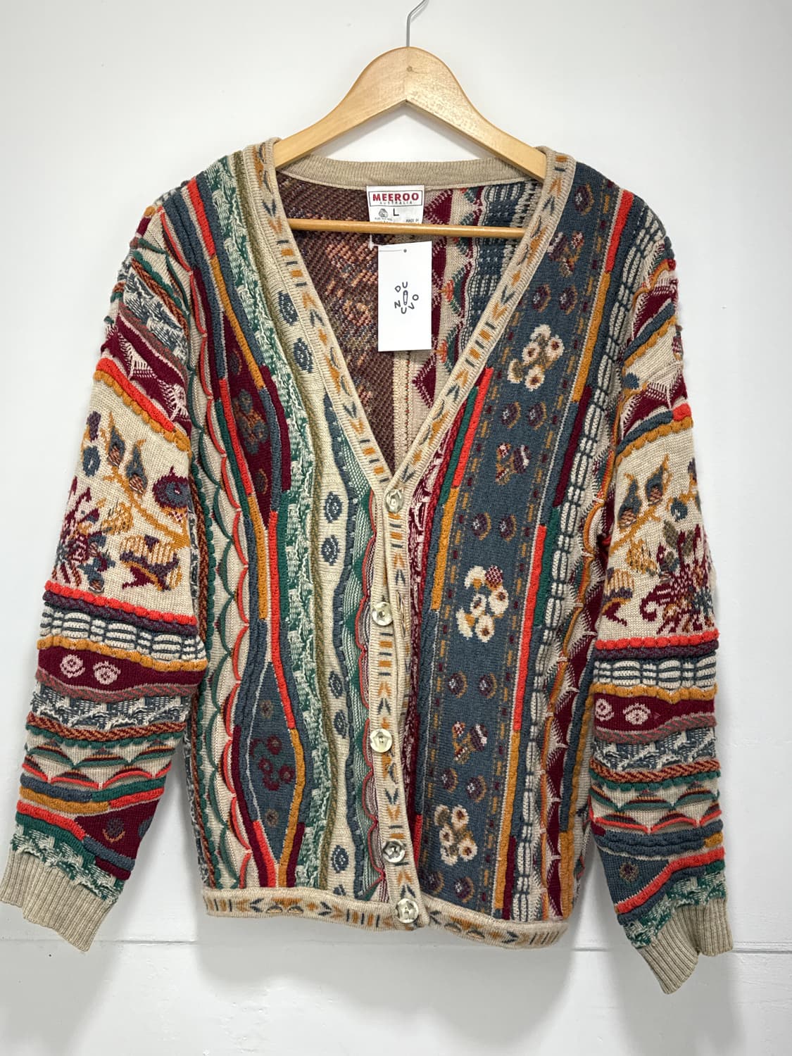 meeroo 오스트렐리아 케이블 니트 가디건 상품이미지1