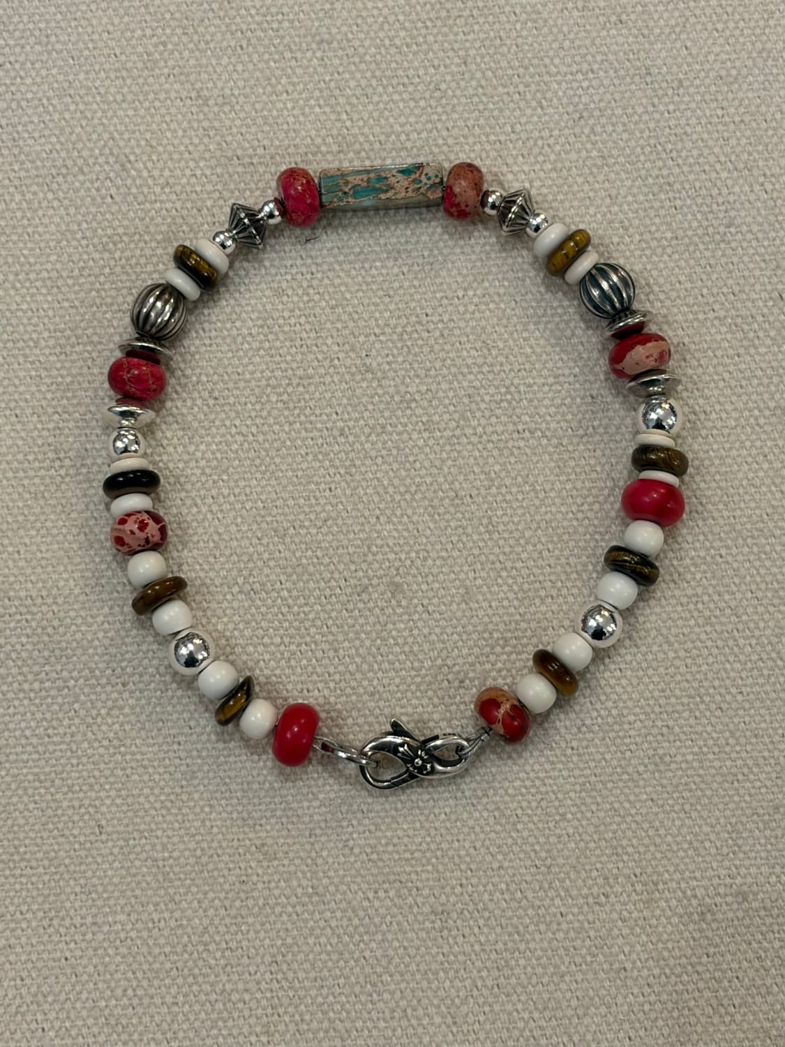 토곰아비 시그니처 믹스 스톤 실버925 팔찌 상품이미지2