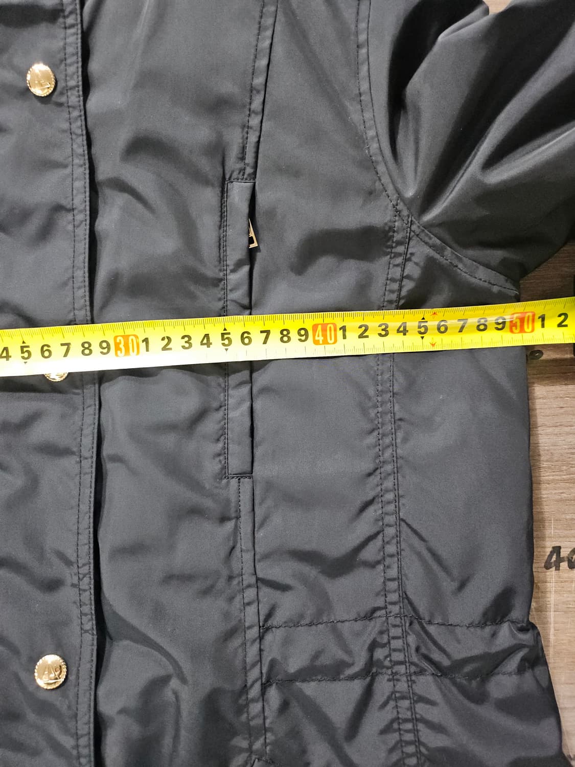 빈폴 후드 롱 야상 자켓  네이비 여성  95 상품이미지7