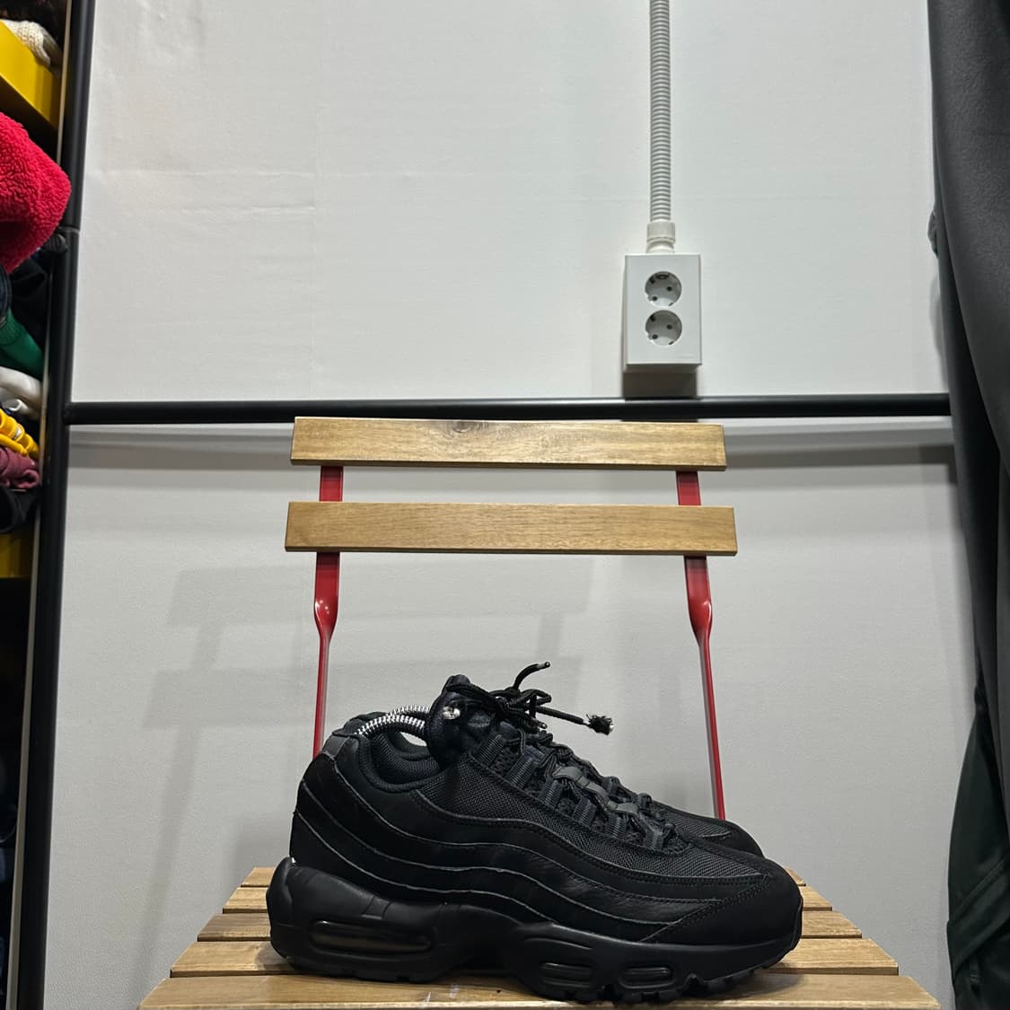 260) 나이키 운동화 남성 남자 신발 에어맥스 95 블랙 상품이미지1