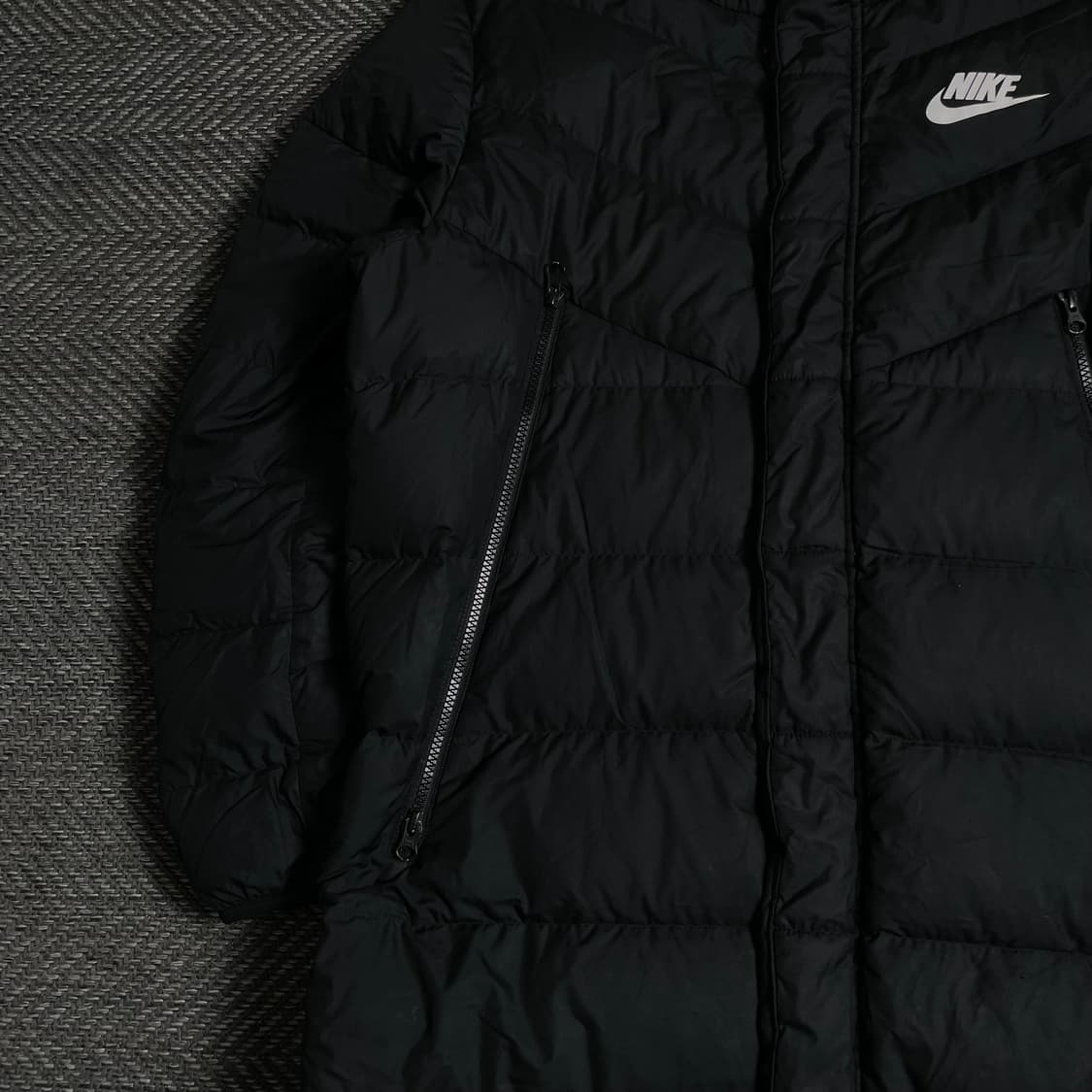 나이키 윈드러너 덕 다운 롱 패딩 자켓 블랙o 4799 상품이미지5