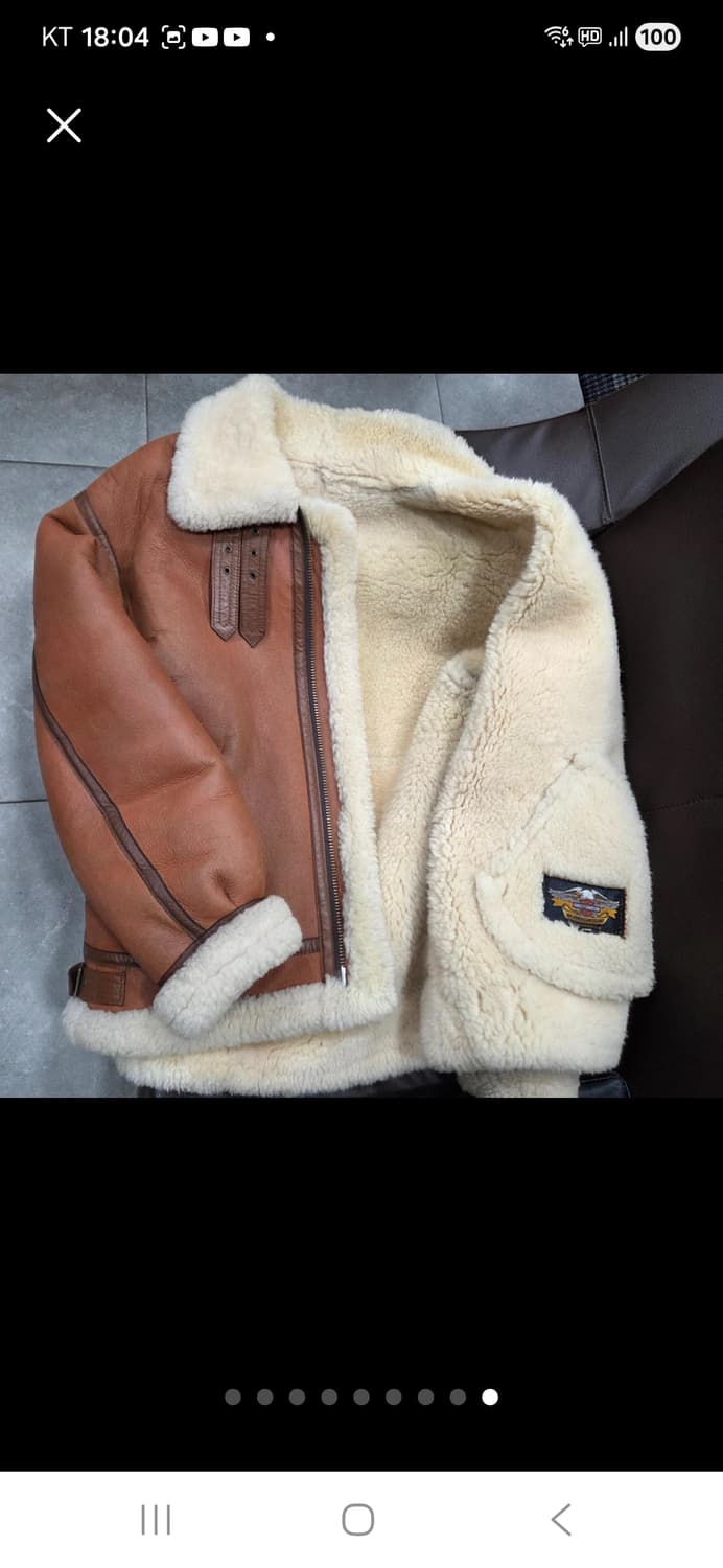 할리데이비슨 시어링 무스탕 상품이미지9