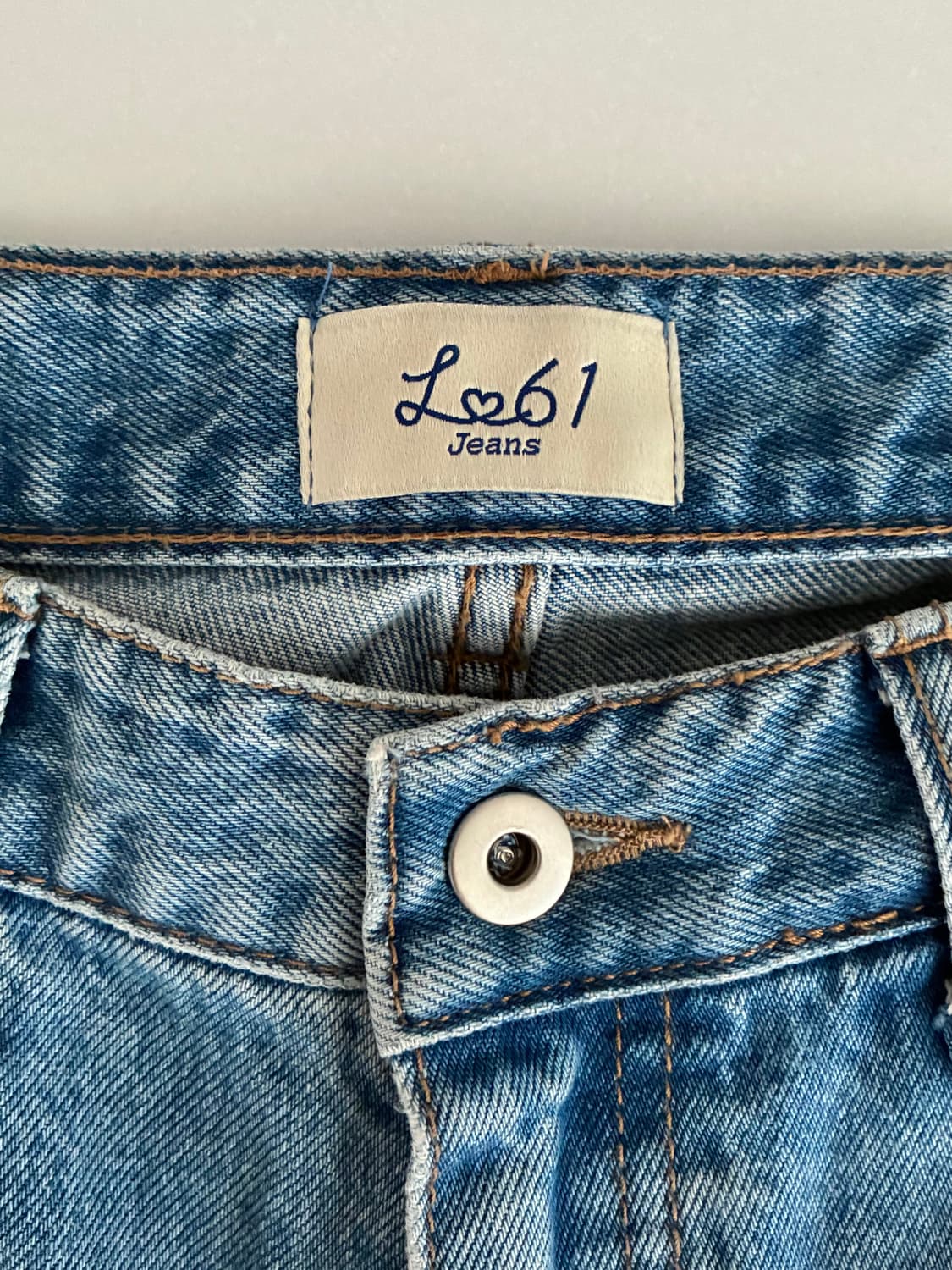 M) LO61 monti straight jean 데님 청바지 상품이미지4