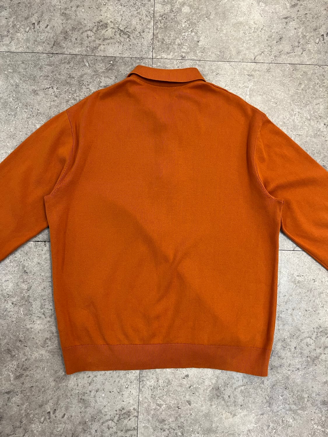 코스 카라 니트 오렌지 M #csz4140 상품이미지7