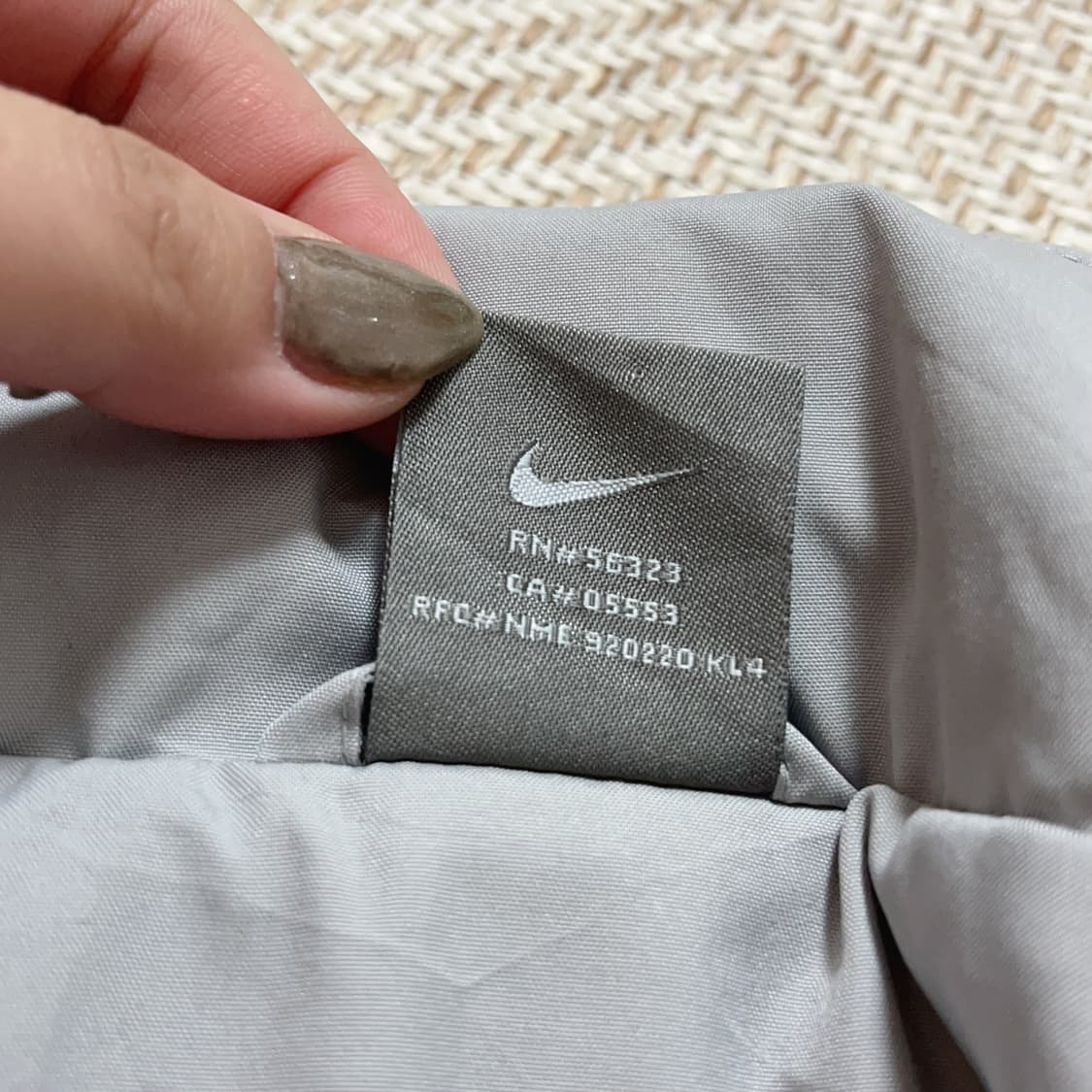[정품] 나이키 그레이 그레이스우시 바막 집업 [ M ] 상품이미지6