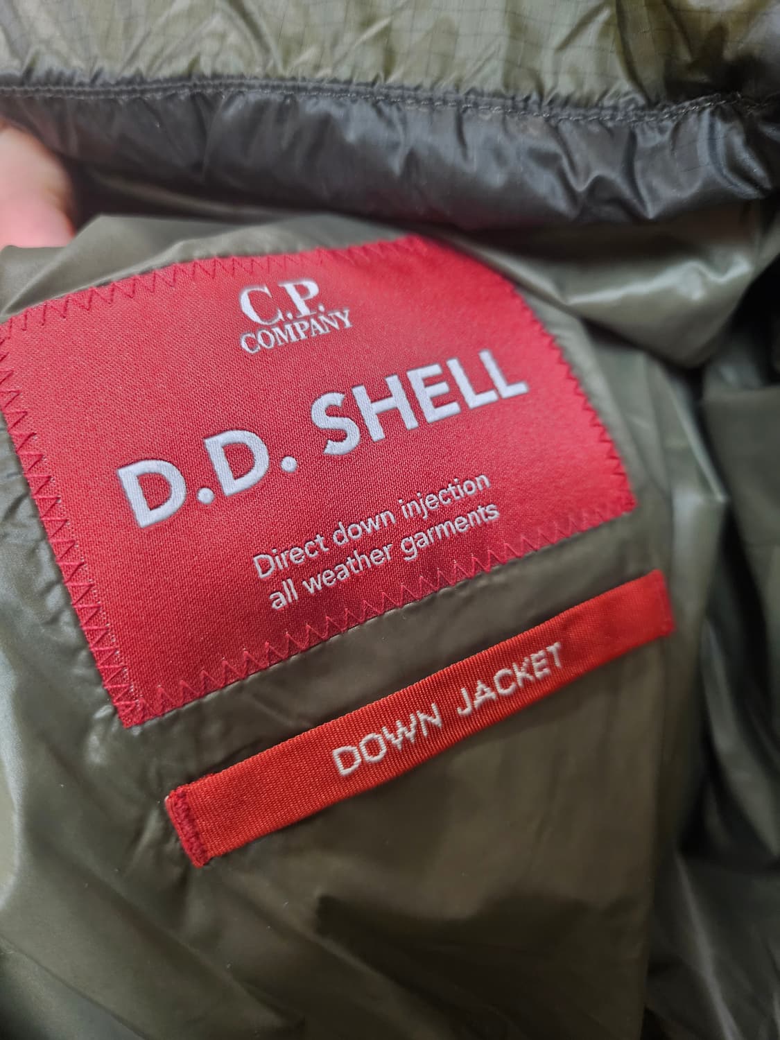 CP컴퍼니 디디쉘 롱 후드 다운 패딩 XXL 상품이미지6