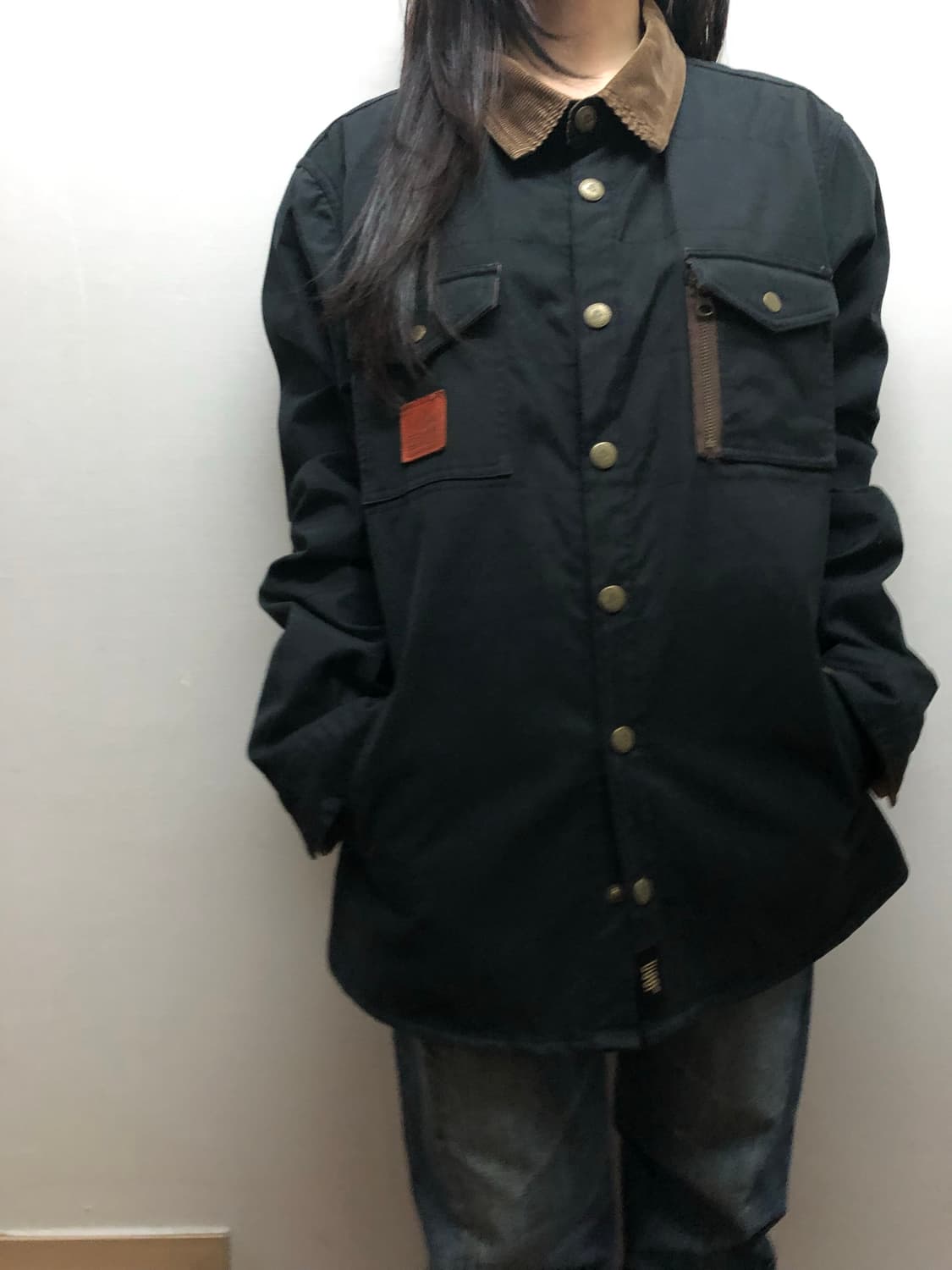 빈티지 블랙 포켓 자켓 상품이미지3