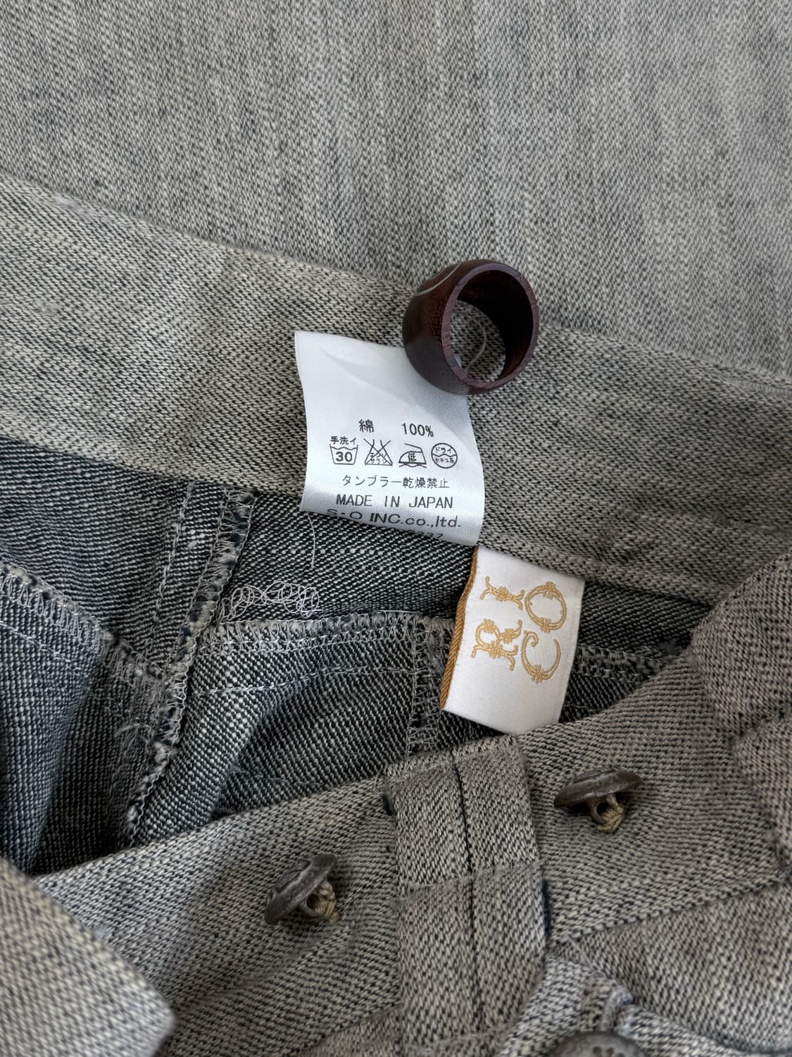 RICO 네추럴 코튼 팬츠 상품이미지8