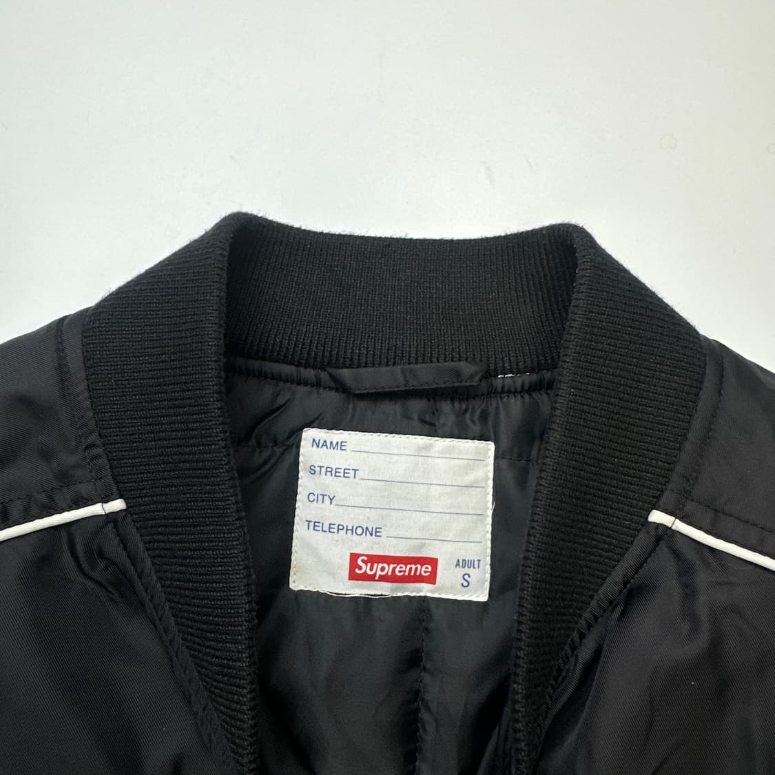 SUPREME 20AW Contrast 슈프림 바시티 자켓 상품이미지3