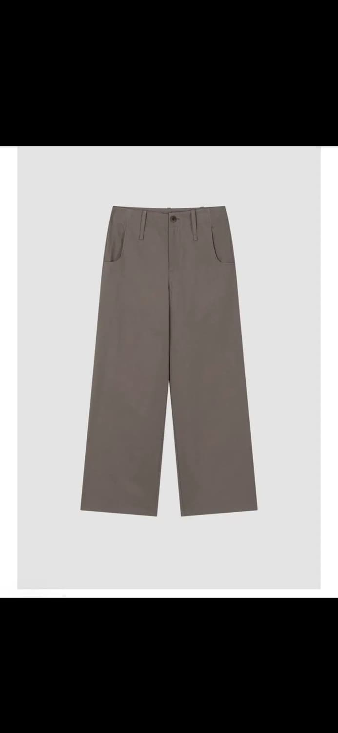 오버듀플레어 COTTON WIDE PANTS_MOCHA 상품이미지4