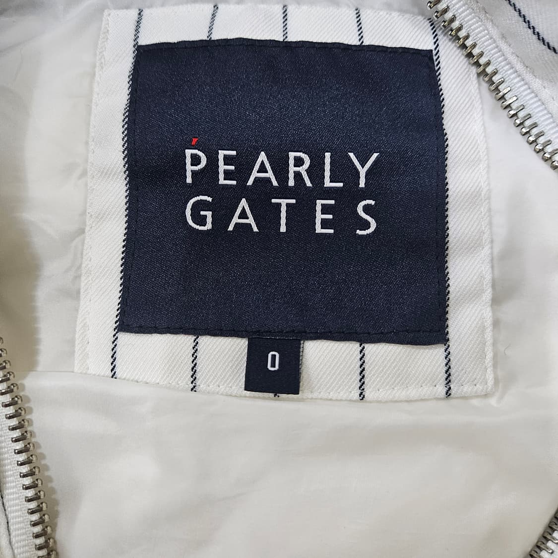 0 파리게이츠 여성 스트라이프 패딩 조끼 0327Y 상품이미지5