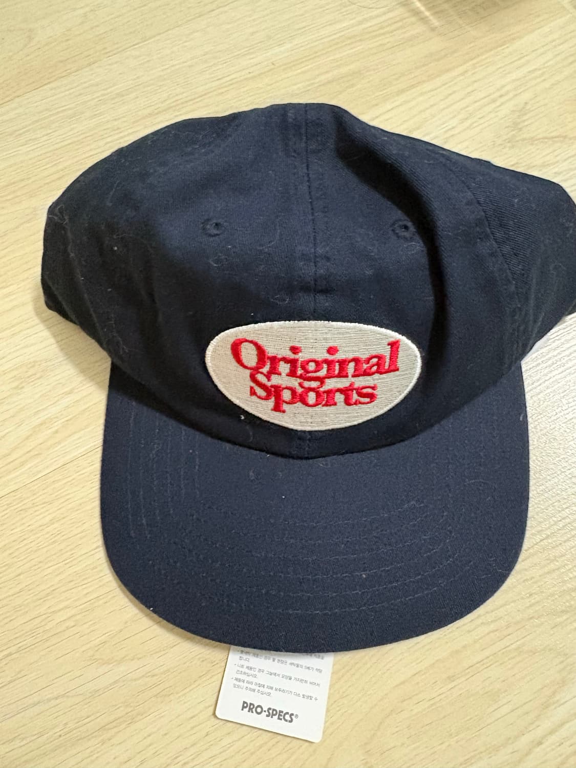 프로스펙스 OVAL LOGO 6-PANEL CAP NAVY 상품이미지1