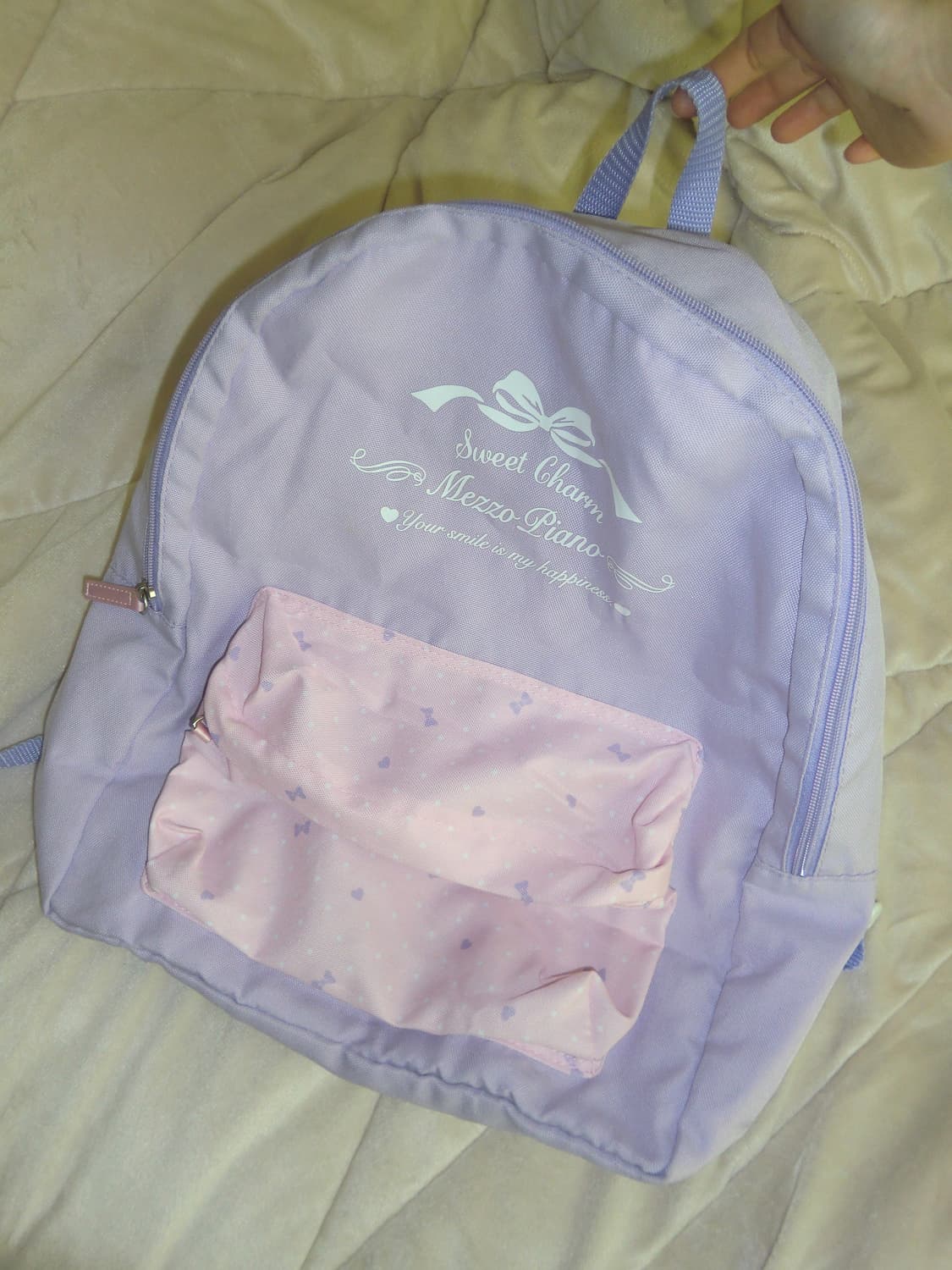메조피아노 도트 백팩 mezzo piano 빈티지 러블리 니혼진 모리걸 상품이미지1