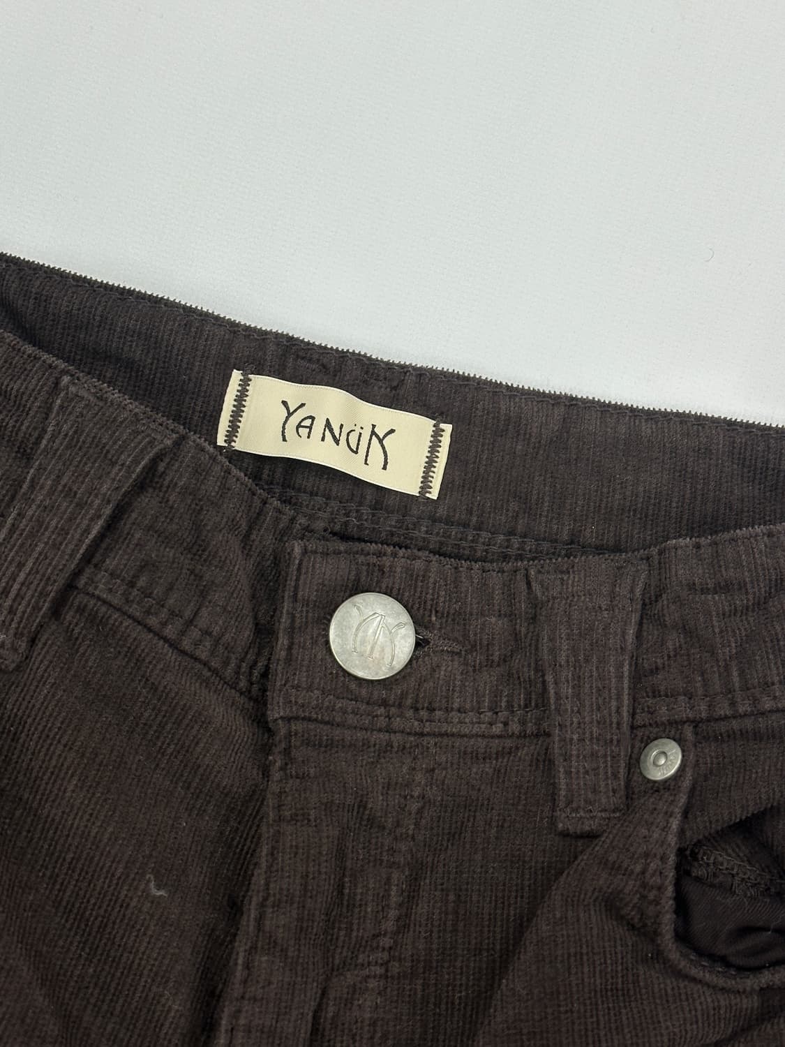 🌰YANUK 골덴 브라운 팬츠 🌰빈티지 그런지 히피 아메카지 상품이미지5