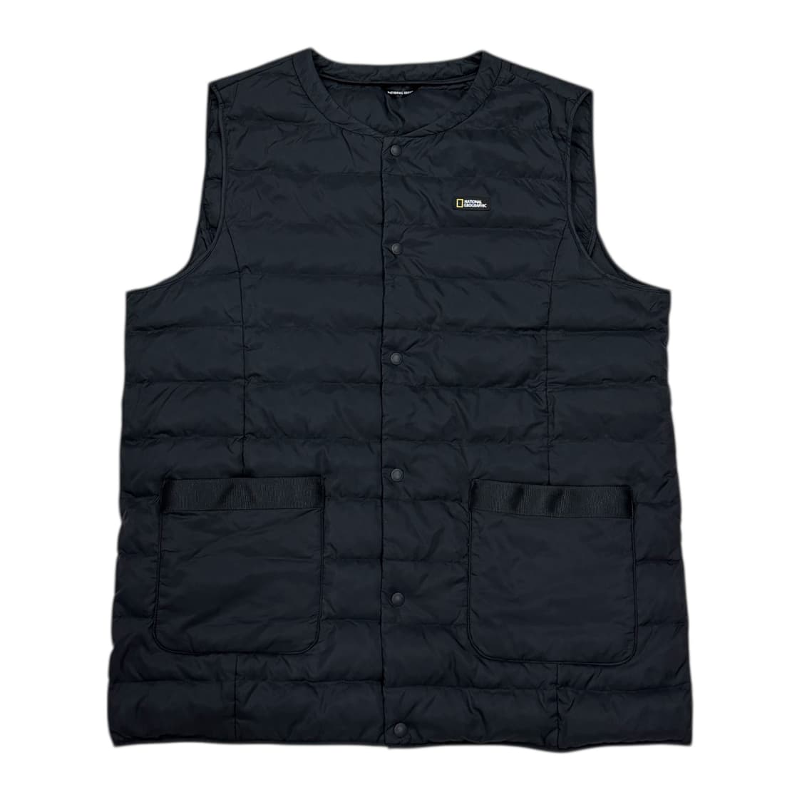 내셔널지오그래픽 스윙 덕다운 경량 패딩 조끼 블랙 2XL 110 상품이미지1